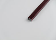 Green Level PVC Building Profile , Customized Metal Effect PVC Decoration Profile